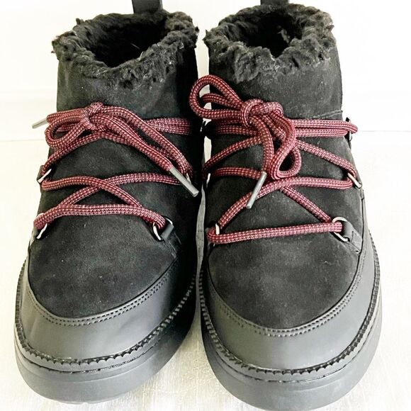 NWT Cole Haan womens Cloudfeel Waterproof Snow Mini Snow Boot Sz 9 - Picture 3 of 7